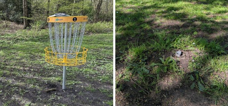 Basket in Stadskanaal met grof geweld uit de grond gehaald en verdwenen (update)